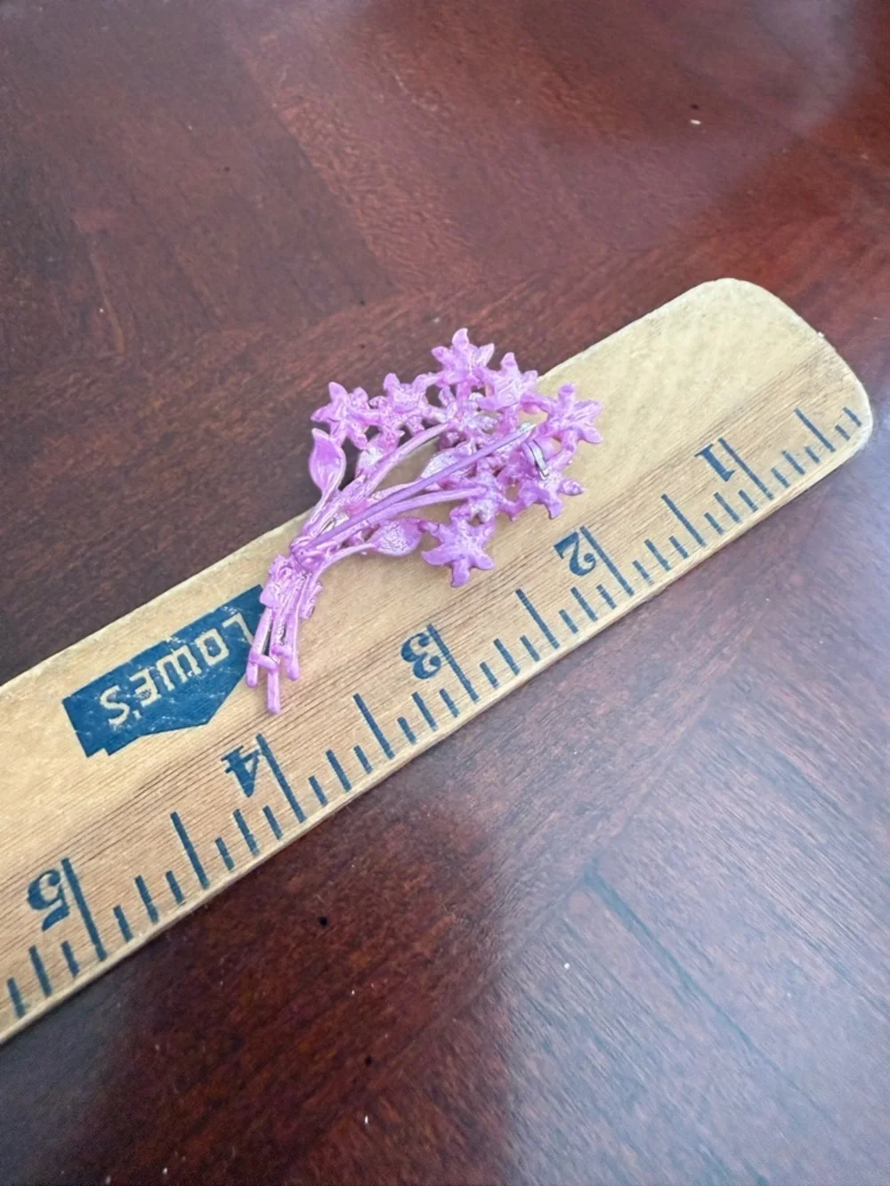 Vintage Pink Bouquet Brooch